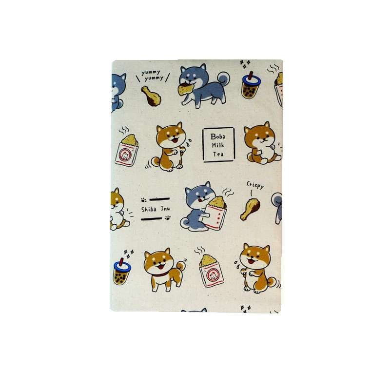 柴犬とおやつのブックカバー