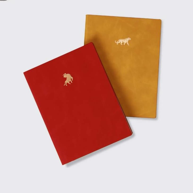 柔軟耐久動物模様ブックカバー