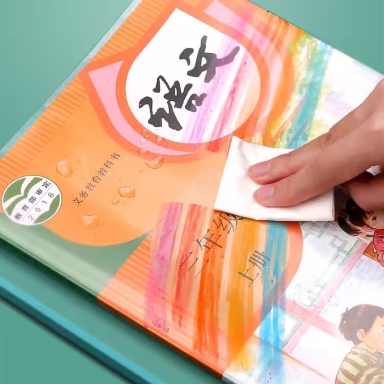 学習帳用透明ブックカバー