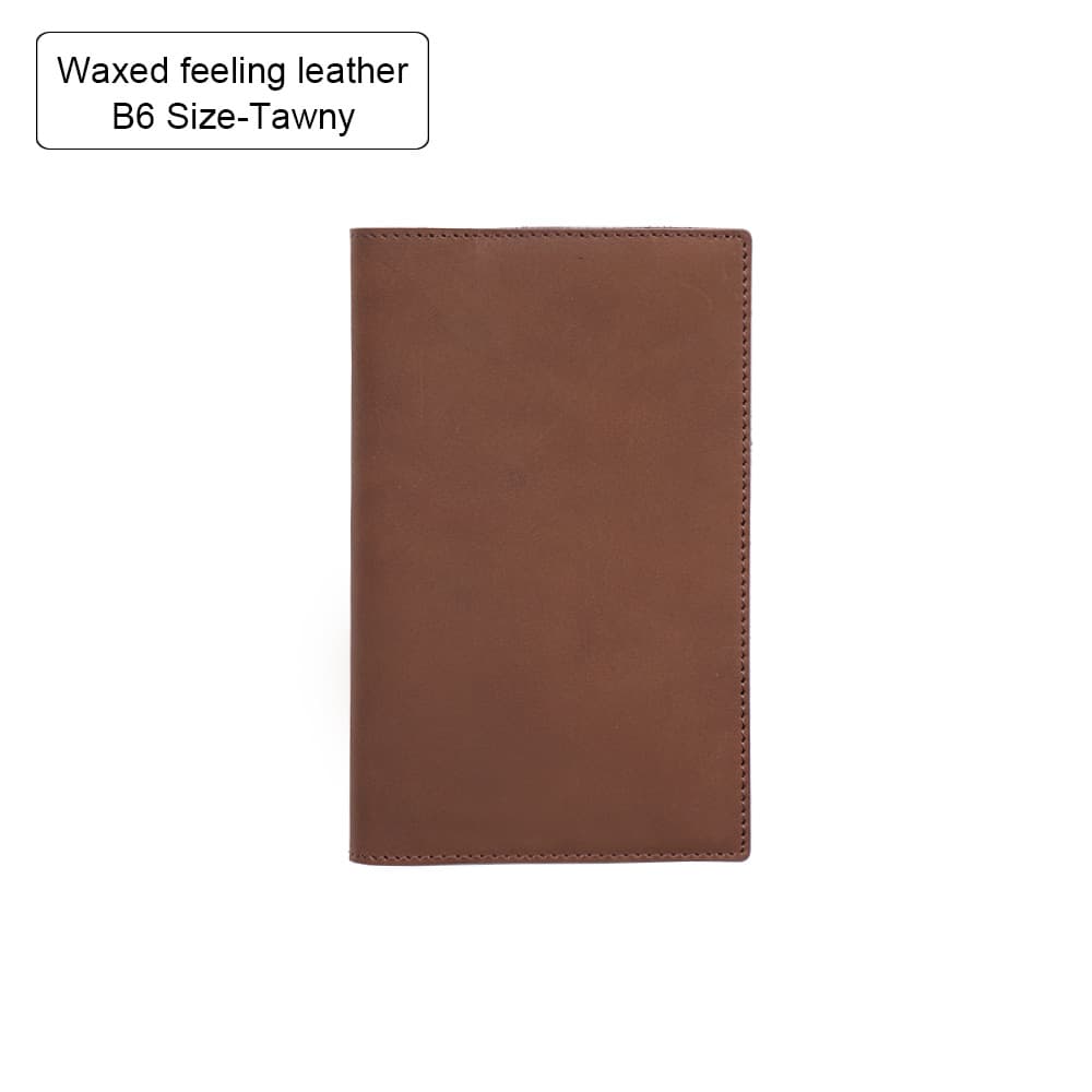 植物タンニンなめし革製ブックカバー 上質な手帳カバー a6,b6サイズ対応