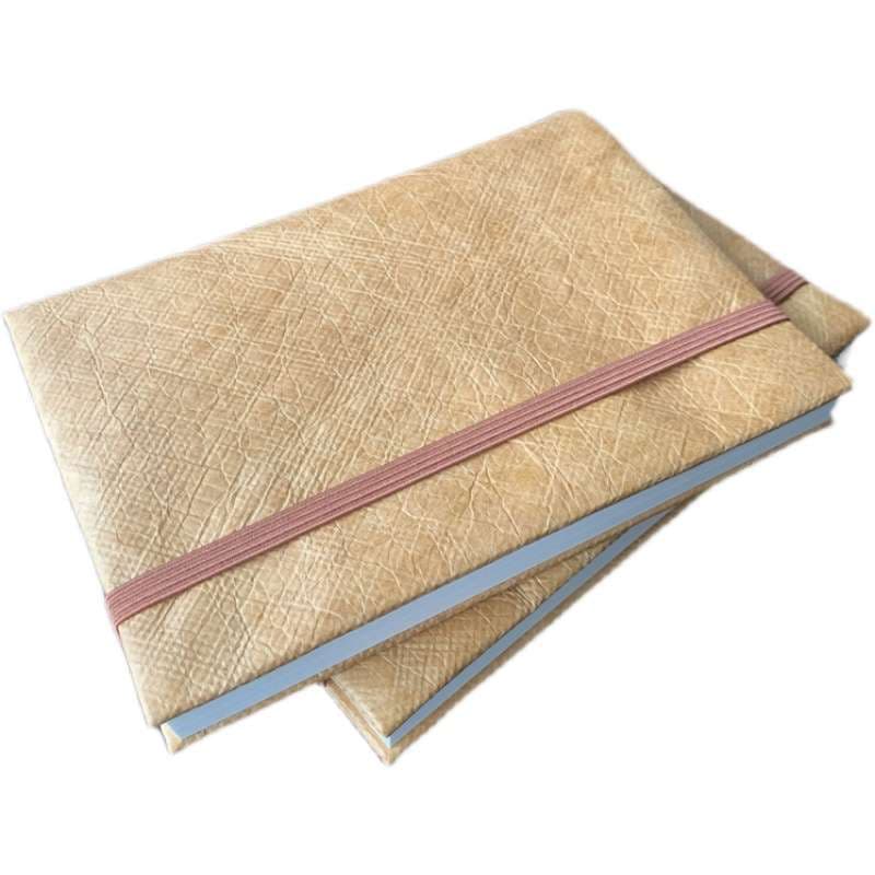 ブックカバー 型押しレザー手帳カバー