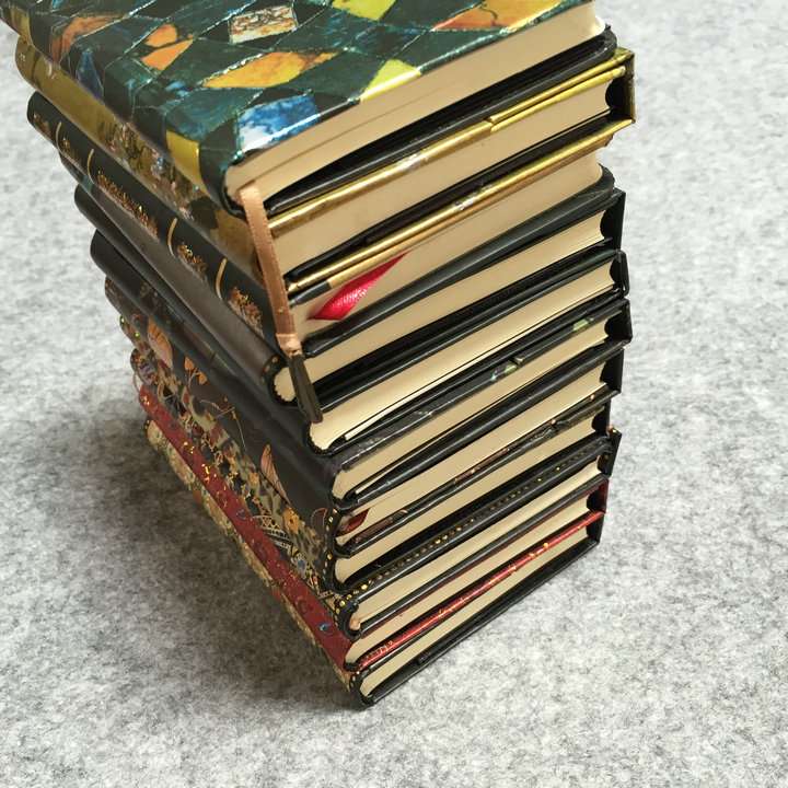 ブックカバー 芸術的手帳 古文書