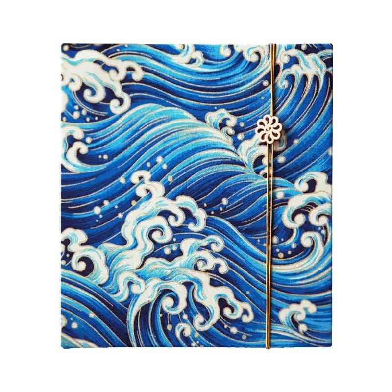 和風花鳥絵巻ブックカバー (18*19.5)