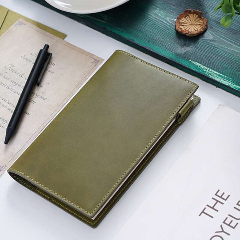 植物タンニンなめし革製ブックカバー 上質な手帳カバー a6,b6サイズ対応