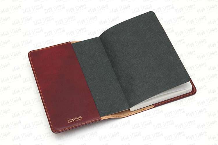 ブックカバー 職人技が光る本革ジャーナルカバー a6対応