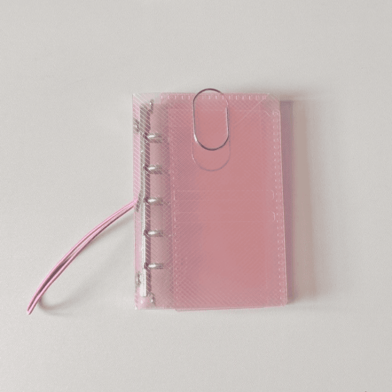 ブックカバー 手帳を彩る半透明ブックカバー