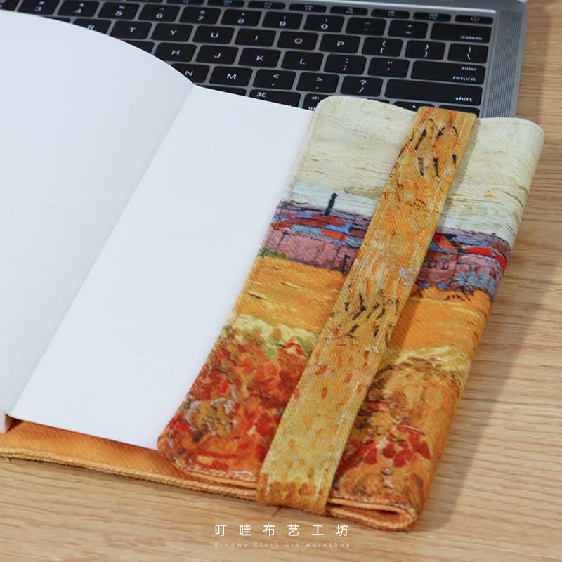 ブックカバー 布