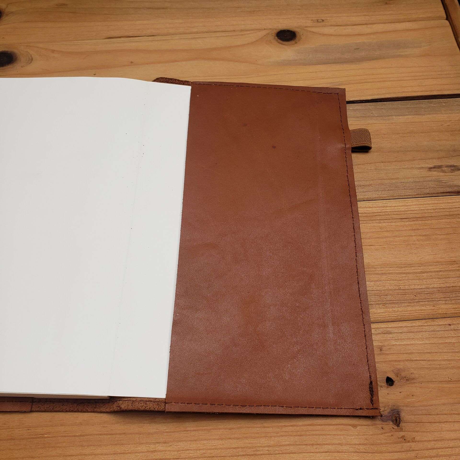 本革製ブックカバー