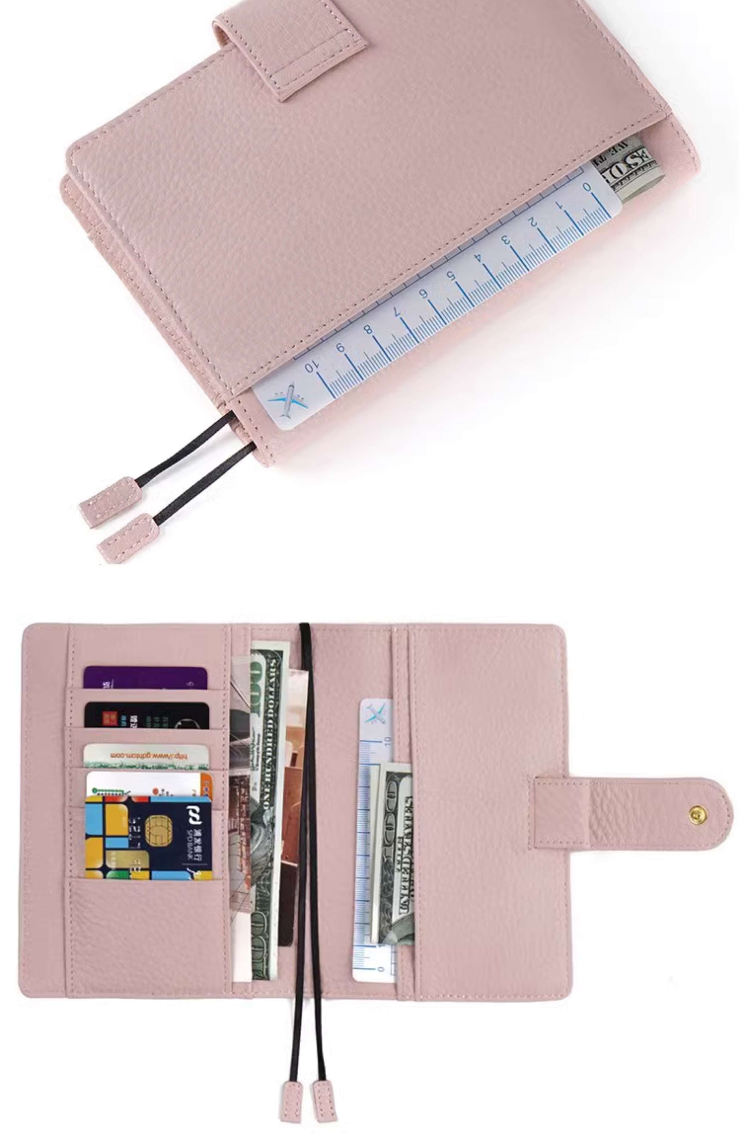 ブックカバー 多機能システム手帳カバー