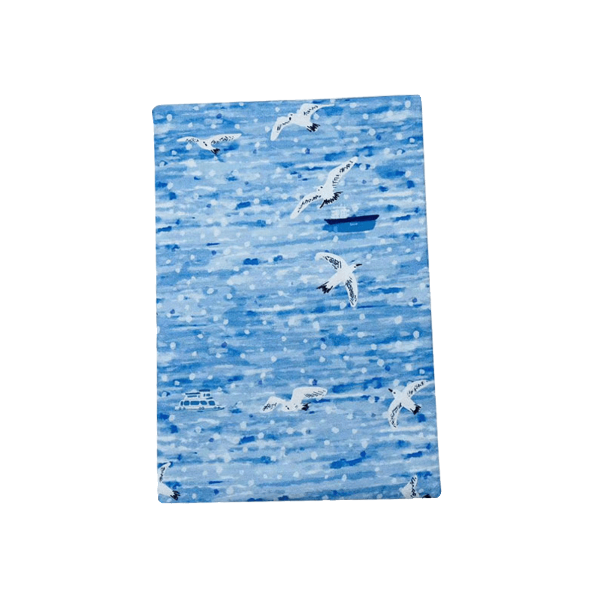 海辺の風景ブックカバー布
