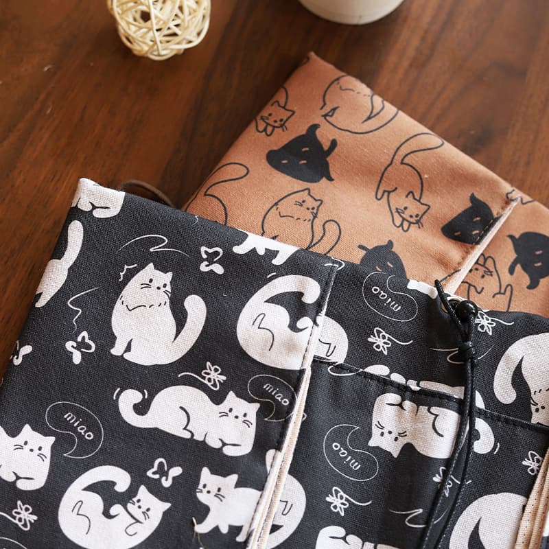 ブックカバー 猫とじ物語