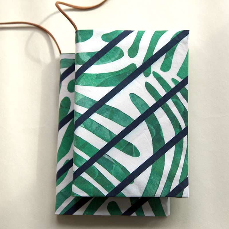 北欧風デザイン布製ブックカバー
